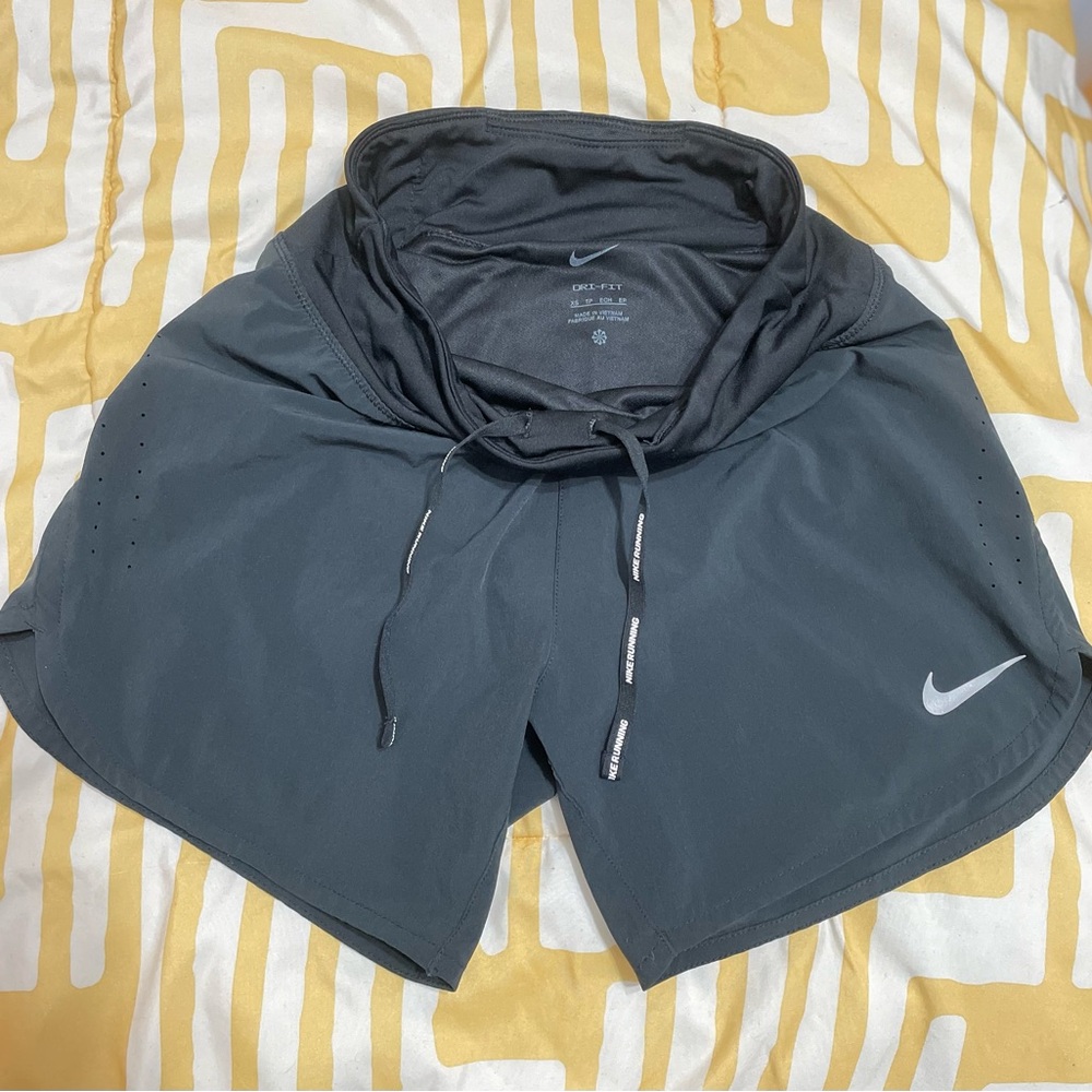 Nike Gray Athletic Shorts Lightweight Performance Fit